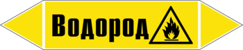 Маркировка трубопровода "водород" (пленка, 716х148 мм) - Маркировка трубопроводов - Маркировки трубопроводов "ГАЗ" - vektorb.ru